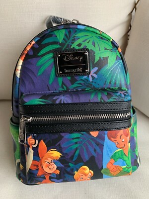 NWT Loungefly Disney Mini Backpack & Wallet Peter Pan Lost  display picture 1