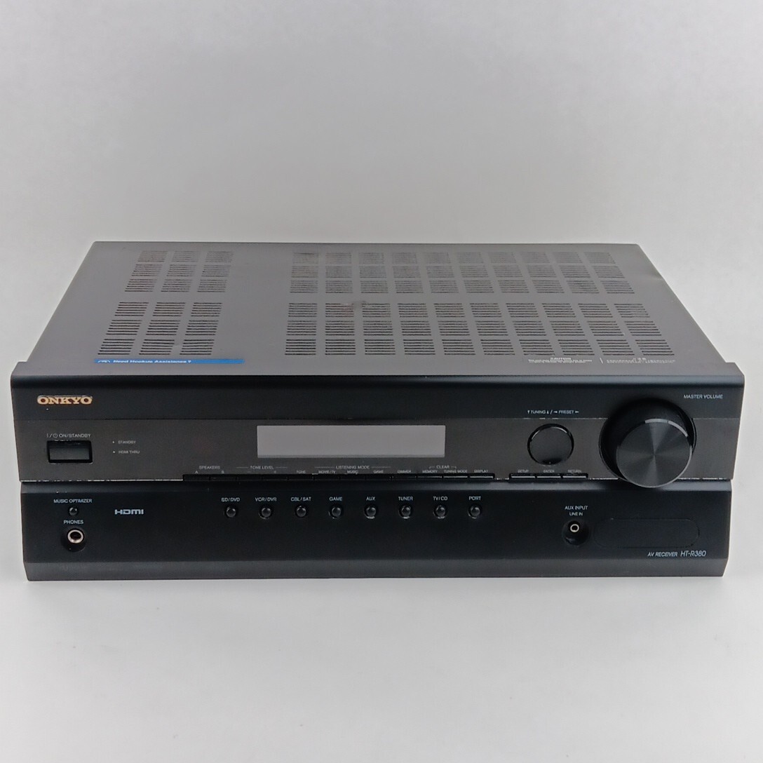 Onkyo HT-R380 5.1ch HDMI Audio Video Receiver TESTED & WORKING No