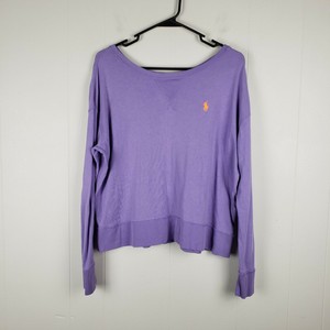 polo ralph lauren cropped sweatshirt