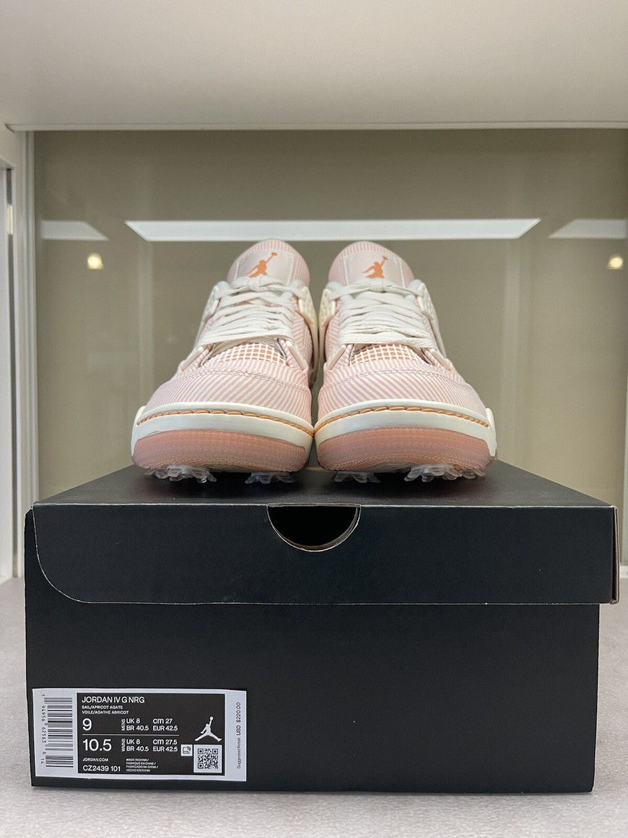 Jordan 4 NRG Golf Seersucker Men' 9. CZ2439-101. New W/ Box