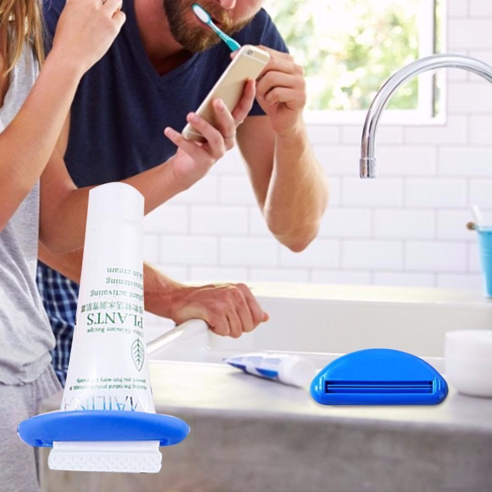 Plastic Tube Squeezer Toothpaste Dispenser Holder Rolling щα Extract ε