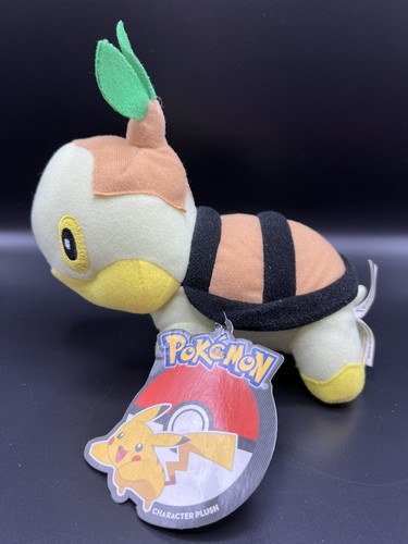 Pokemon 8" Turtwig Plush Stuffed Animal Turtle 2016 With Tags Toy Factory - Picture 5 of 7