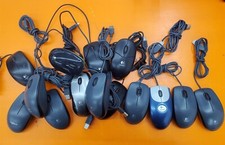                  Lot of 7  Mixed Logitech 2-Button Optical Scroll Mouse  READ 
