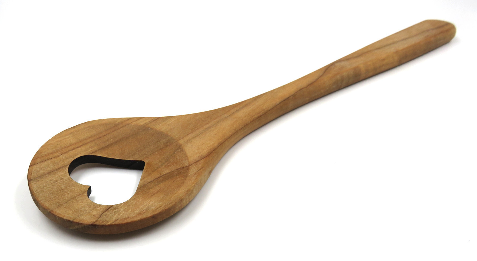 FLEXNOVA Holzlöffel Herzform - 28,5cm Kochlöffel Aus Holz Mit Liebesdesign