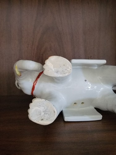 Antique Chinese Export Famille Verte Blanco De China Elephant Joss Sticks Holder - Picture 7 of 10