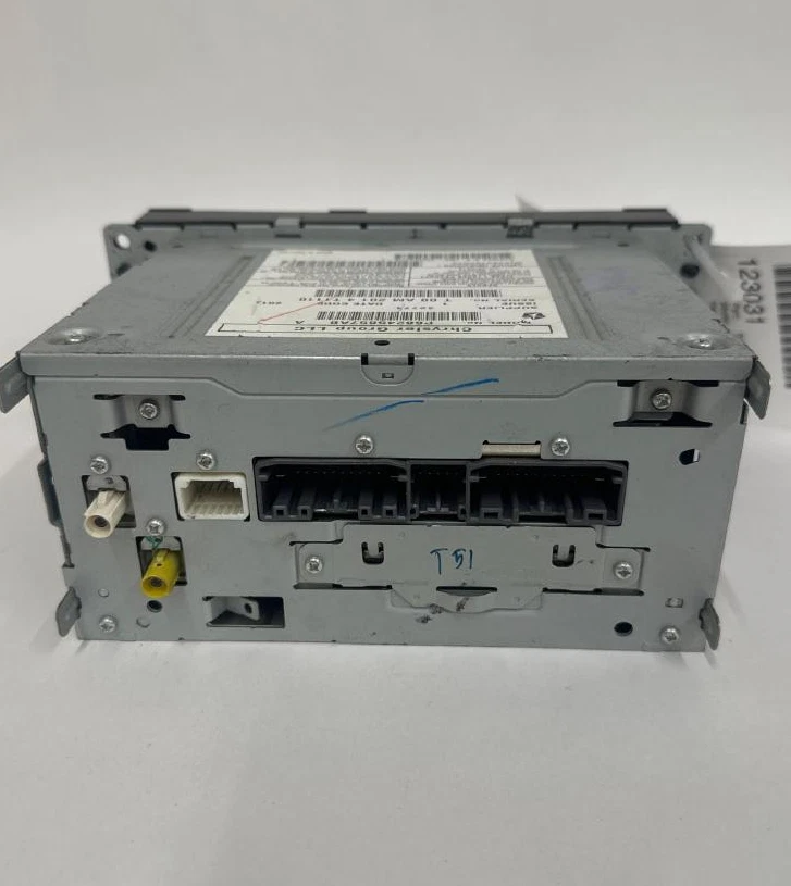 Dodge Caravan AM FM 2012-2020 receptor de radio identificación RBZ satélite garantía OEM Foto 3 de 4