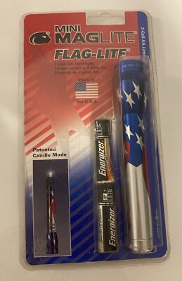Mini Maglite 懐中電灯 アメリカ国旗デザイン〔限定〕 Flag-lite Limited Edition LED - HALO – Maglite