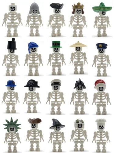 Minifigures Lego squelette