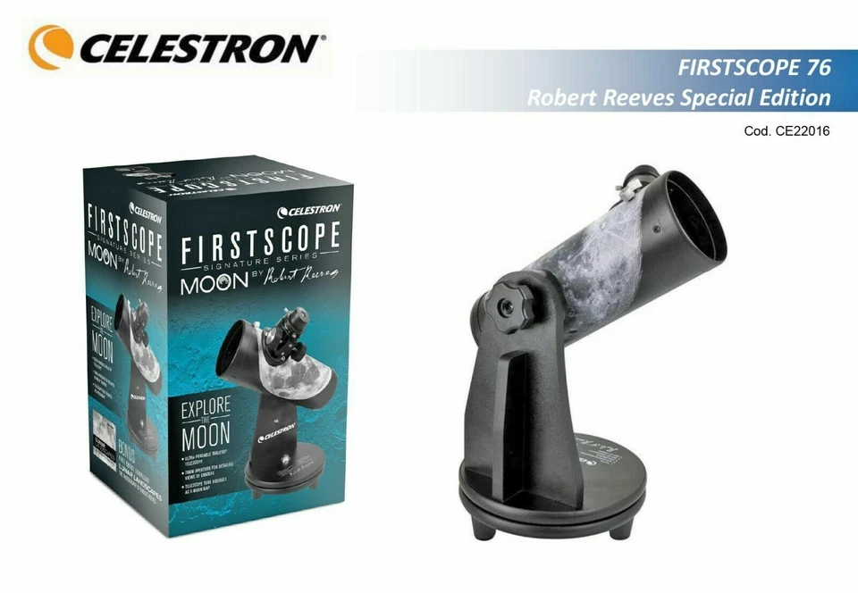Celestron FirstScope Signature Series R. Reeves 76mm Dobsonian (UK) BNIB # 22016 - Image 4 of 4