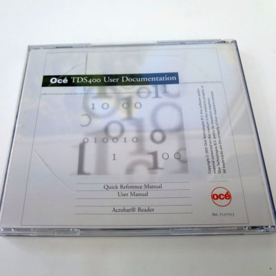 Oce 7137313 for Oce TDS400 User Manual,7137313