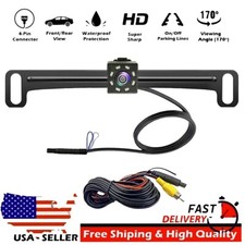 Rear Front View Camera Backup License Plate for Pioneer AVH-211EX AVH211EX