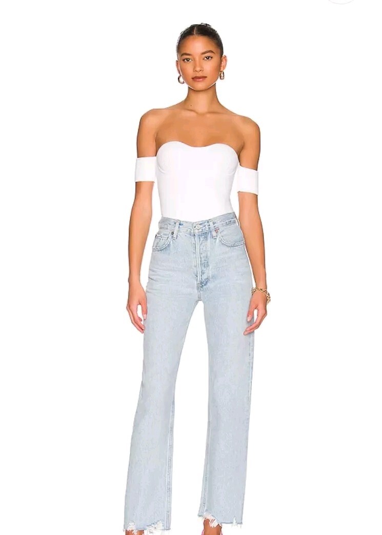 HELMUT LANG ラウンドネック ロングタンクトップ 白 XS Helmut