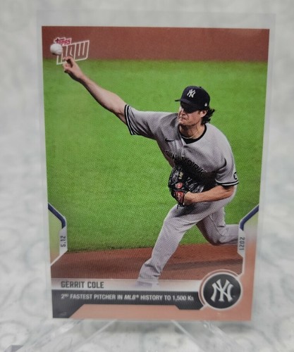 2021 Topps Now 202 Gerrit Cole