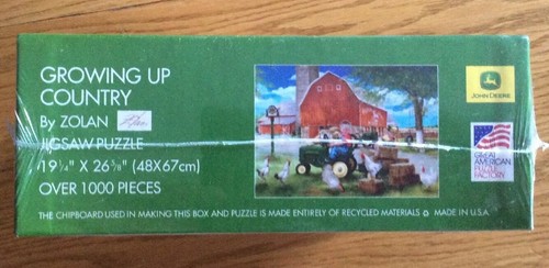 Rompecabezas John Deere Growing Up Country 1000+ piezas 19 1/4"" x 26 5/8"" NUEVO - Imagen 4 de 7