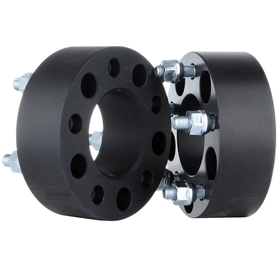 2pcs 5x4.5 2" Wheel Spacers For Honda CR-V Civic Toyota RAV4 Pickup Mazda 5 Lug - Image 3 of 4