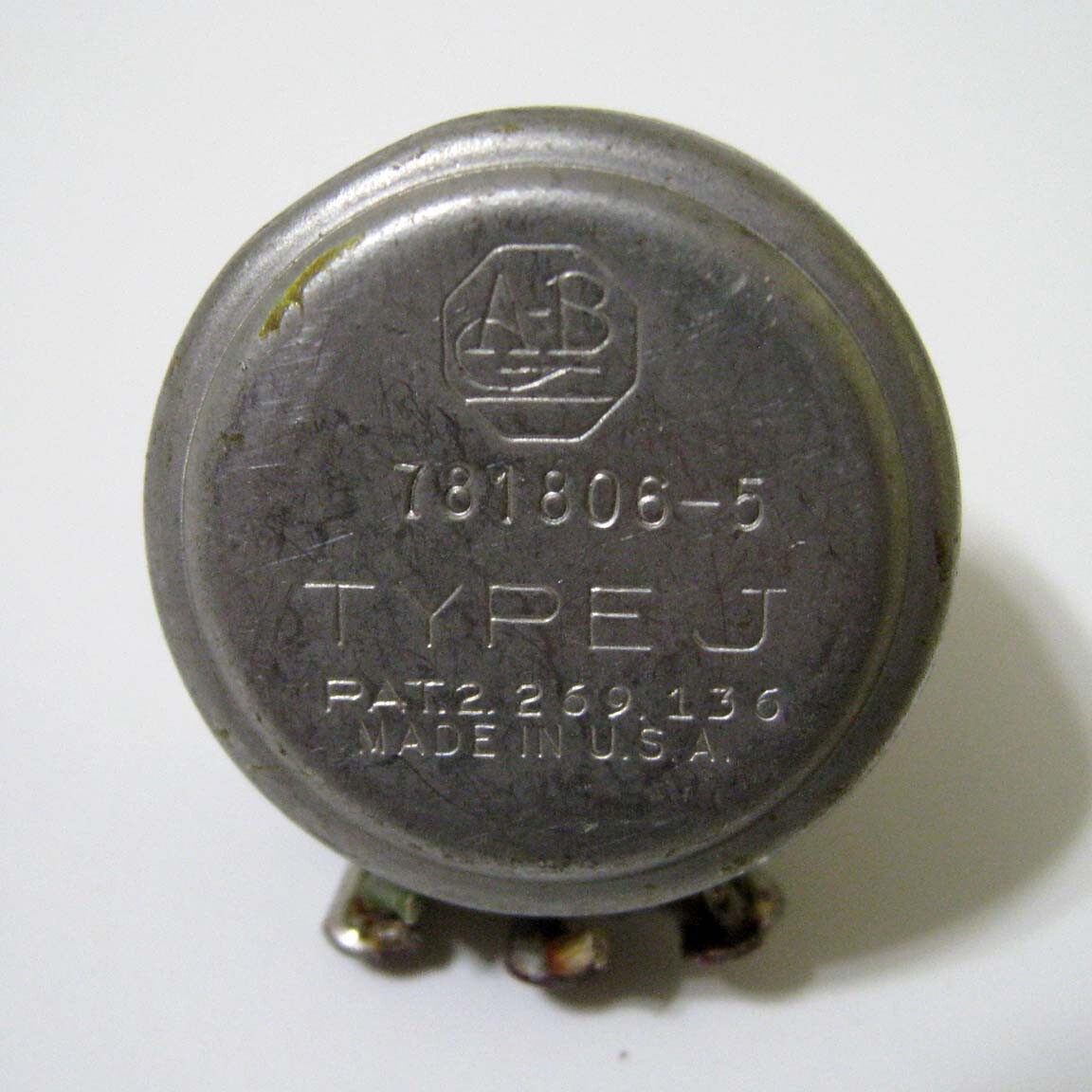 ビンテージ希少】Allen-Bradley 500K-OHM typeJ