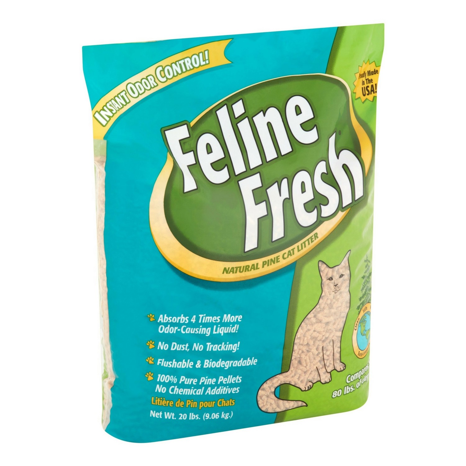 naturally fresh cat litter pellet