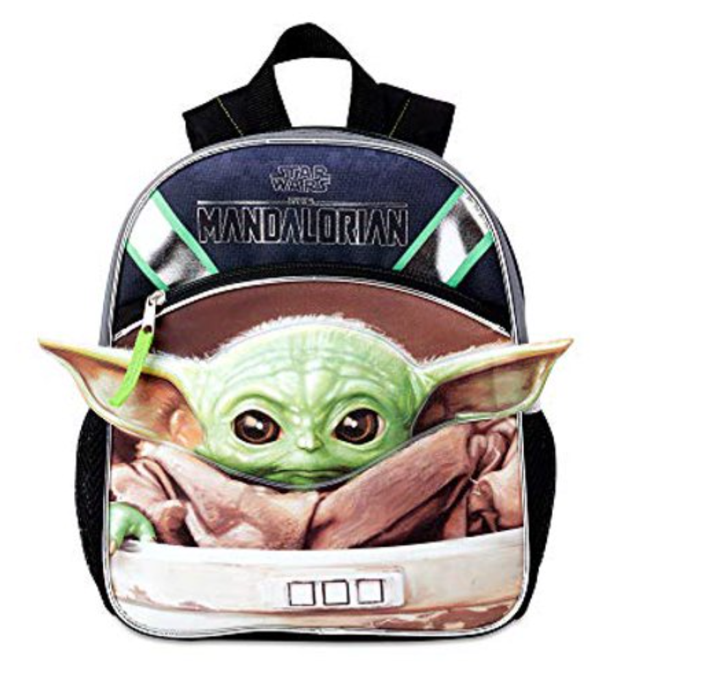 baby yoda kids mini backpack Loungefly Star Wars The Mandalorian Grogu AOP Exclusive! The Force is strong with this cute Mini Backpack featuring Grogu from The Mandalorian Star Wars Baby Yoda Grogu