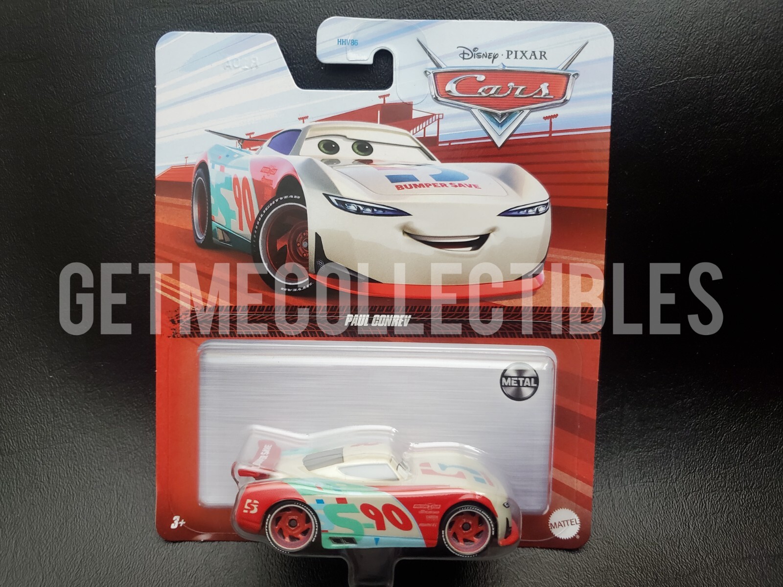 DISNEY PIXAR CARS PAUL CONREV BUMPER SAVE NEXT GEN METAL 2022 SAVE 6% GMC