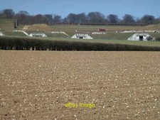 Photo 12x8 Grass covered bunkers at Sculthorpe Airfield A view from old Ru c2013