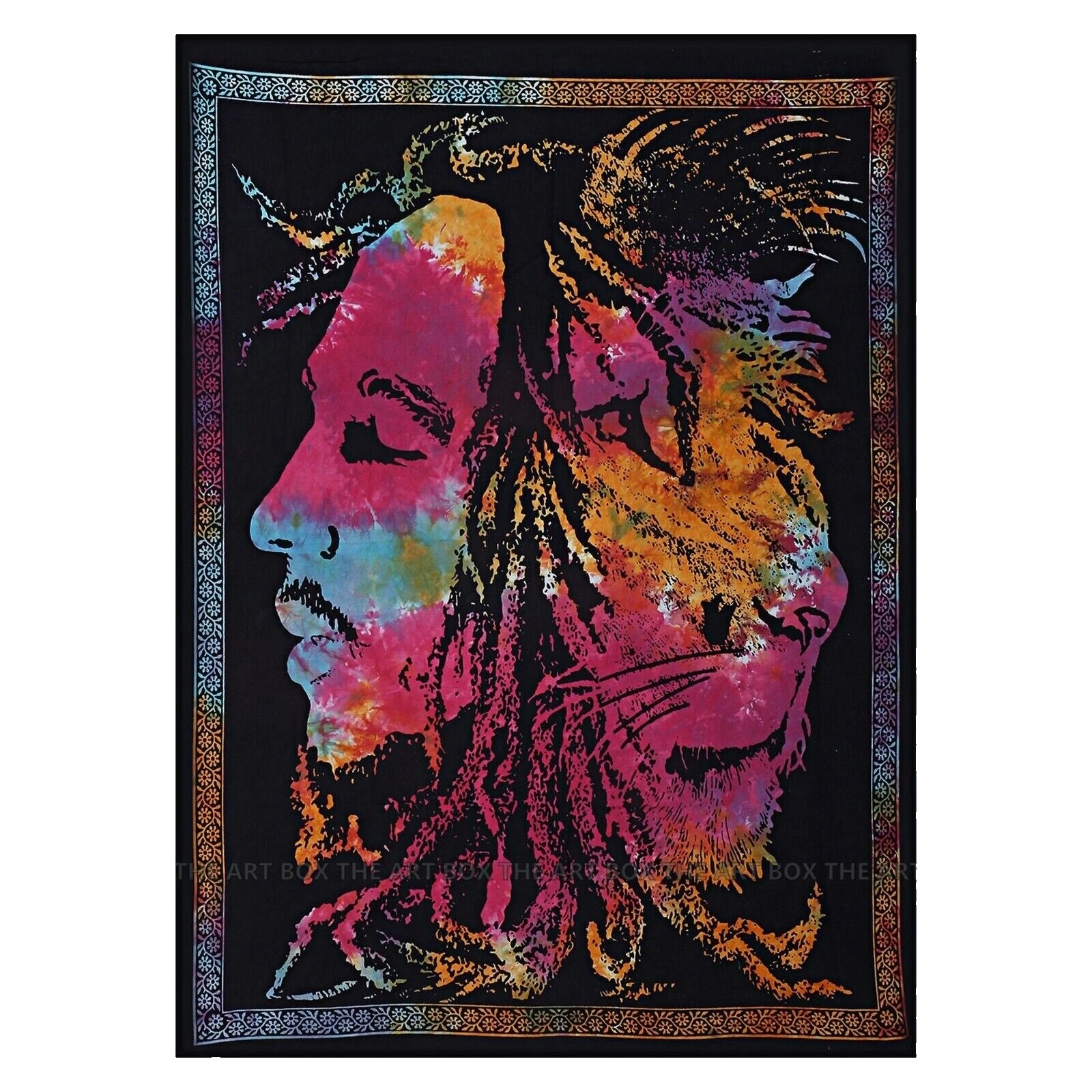 Hippie tapices Multicolor