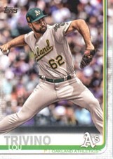 2019 Topps #83 Lou Trivino Oakland A's