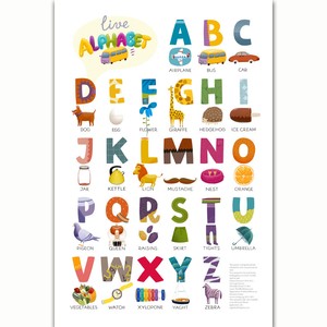 Colorful Alphabet Chart