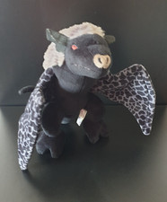 Nici Creatures Drache ca. 30 cm schwarz Stofftier Plüschtier
