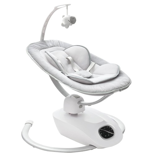 Momcozy CocoSway Cojines Columpio Bebé Recién Nacido Inserto NUEVO Gris con Borde Como Nuevo NUEVO - Imagen 6 de 9