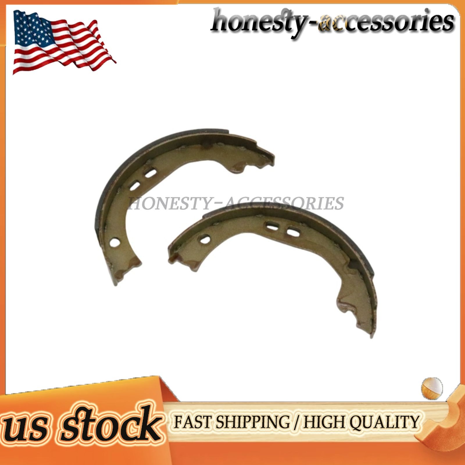 For Maserati Ghibli Quattroporte emergency parking hand brake shoes & hardware
