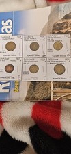 Germany 1924 Lot Of 4-10 Rentenpfennig Coins Rare Bronze