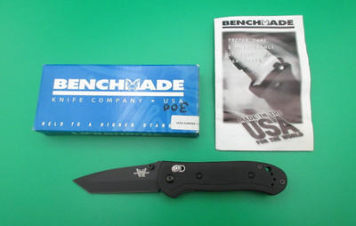 Benchmade 722BT Mel Pardue ATS-34 Axis Tanto 1st Production Folding Knife Box