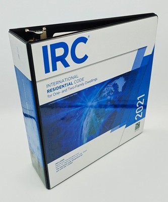 2021 International Residential Code, Loose-Leaf Version by ICC - USED
