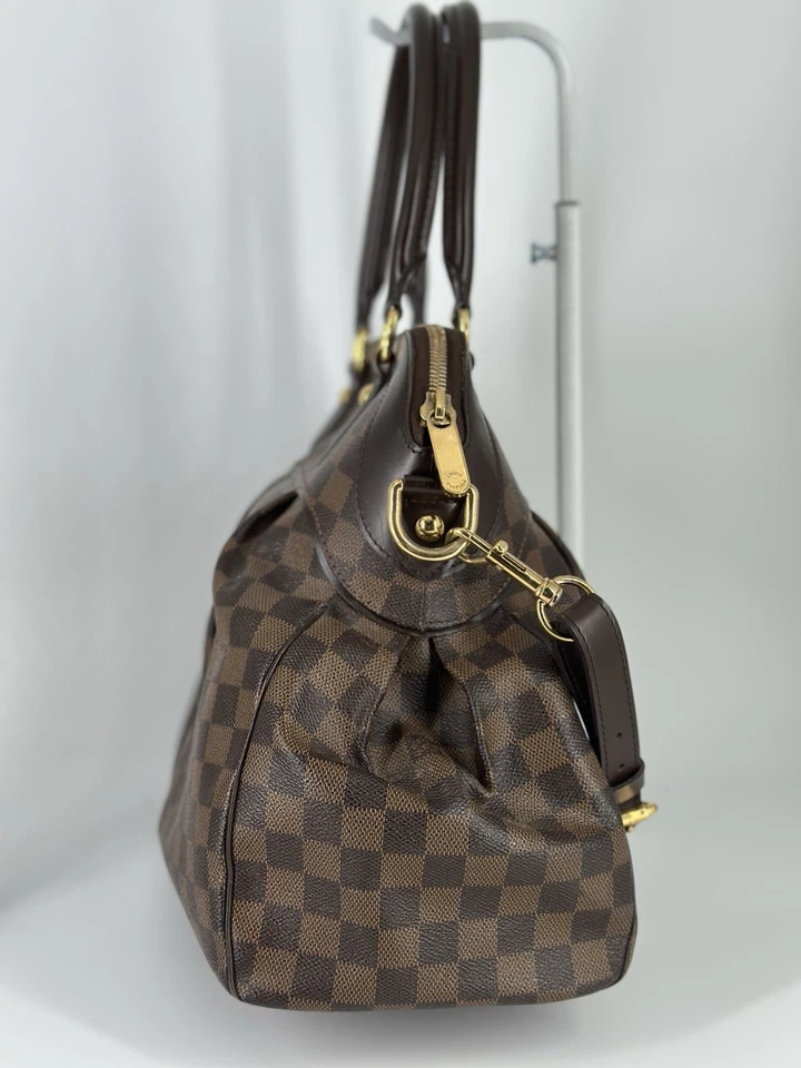 Bolso de hombro Louis Vuitton Trevi GM marrón lona Foto 2 de 4