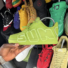 Nike Air Force 1 Green Mens Low Top Basketbal...