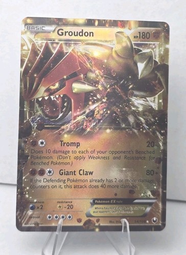 Groudon EX - 54/108 ~ Ultra Rare ~ B&W Dark Explorers ~ NM ~ Pokemon Card