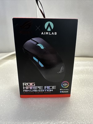 ASUS ROG Harpe Ace Aim Lab Edition Kabellose Gaming-Maus - Schwarz