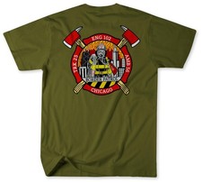 Unofficial Chicago Fire Department Firehouse 102 Shirt
