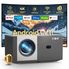 Xgody 150" Class FHD (1080p) Smart LED Projector (Sail 2)