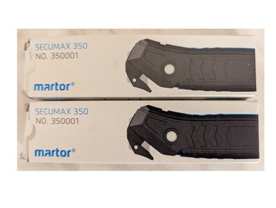 Martor No. 350001 Secumax 350 Sicherheitsmesser, 2 Stück, Gurtschneider, NEU+OVP