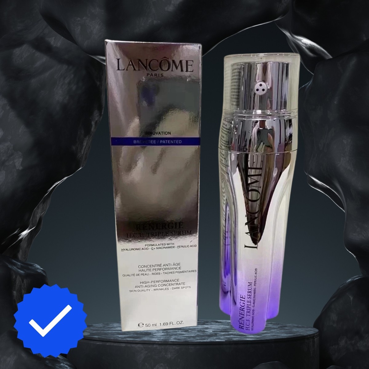 Lancome Renergie H.C.F Triple Serum ANTI-AGING 1.7oz /50mL FULL SZ