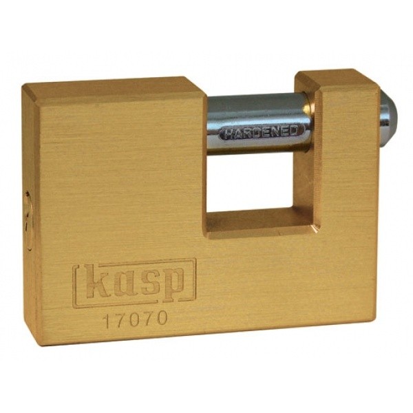 Kasp K17090D Brass Shutter Lock 90mm