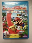 Paper Mario Color Splash  (Nintendo Wii U, 2016)