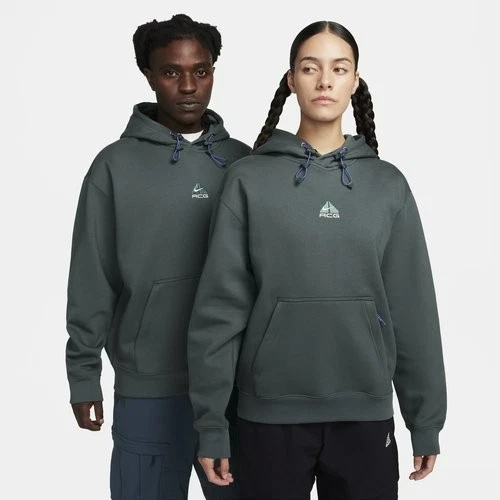 Nike ACG Therma-FIT Fleece Pullover Hoodie Men's Medium DH3087-338 Vintage Green