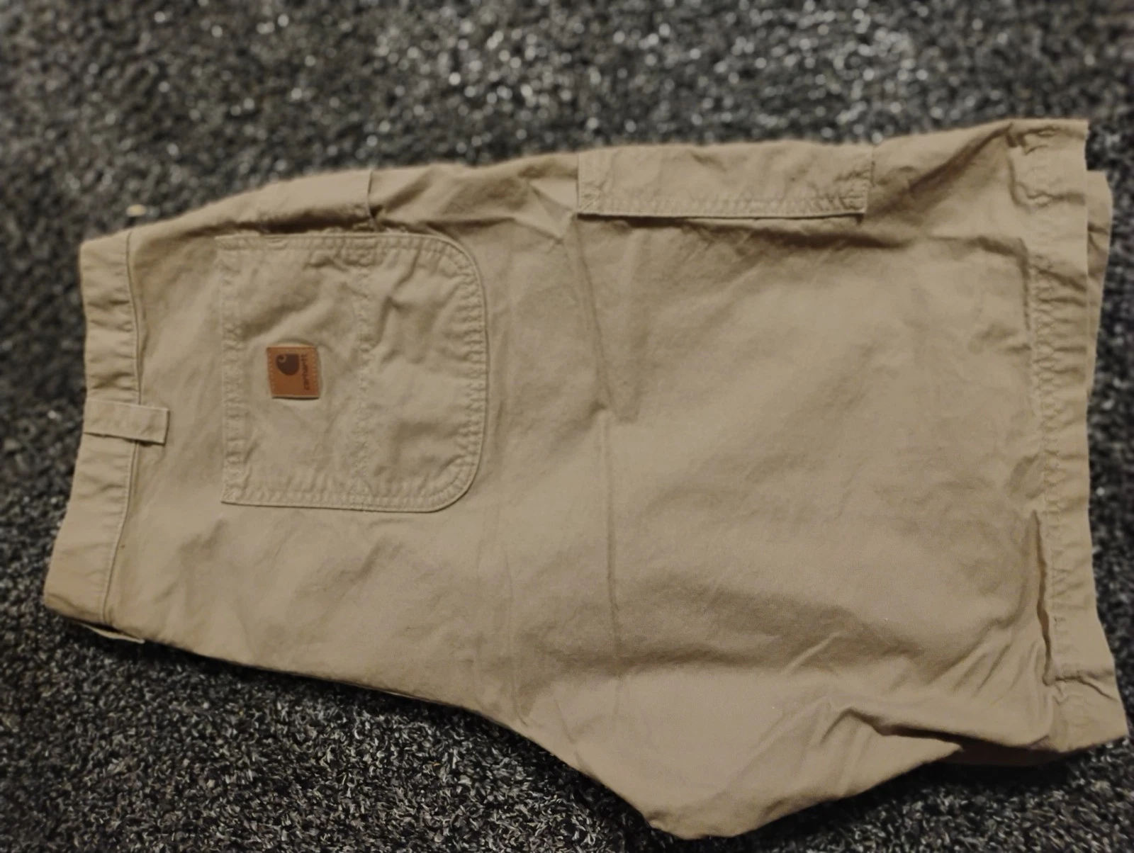 Carhartt Carpenter Cargo Shorts Khaki Color Men's Size 44