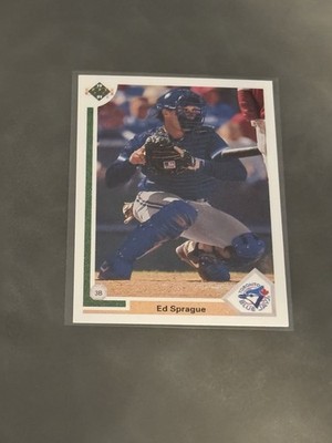 1991 Upper Deck Final Edition - Ed Sprague #47F Toronto Blue Jays (RC)