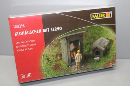 Faller 180396 kit de construcción inodoro con servo escala H0 embalaje original | Condition: Gebraucht