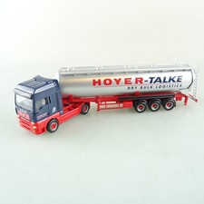 Herpa 1/87 MAN TGA XXL Silo-Sattelzug 60m³ "Hoyer-Talke" ohne OVP