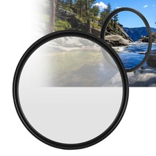 1 Pack Camera UV Filters High Transmittance Lens Protection For DSLR Cameras For