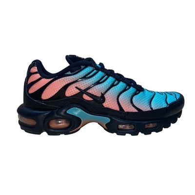 Nike Air Max Plus Women s Aurora Green Orange Pulse Mesh Athletic Sneakers Sz 6